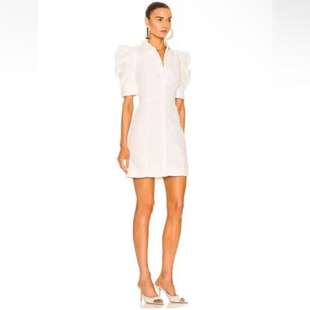 FRAME Gillian Puff Sleeve Dress